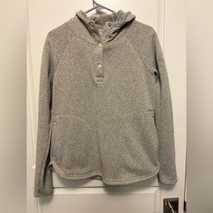Columbia Textured Gray Hoodie
